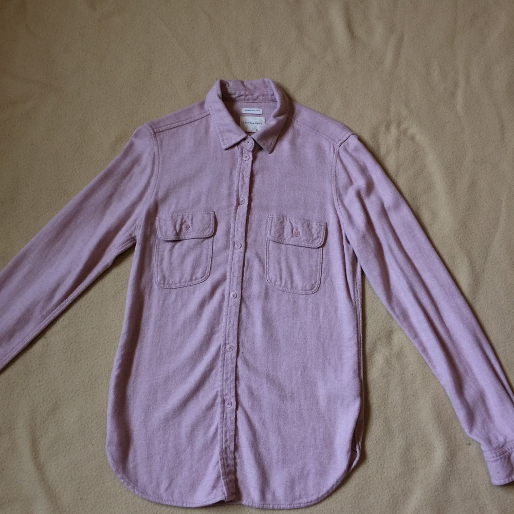 AE amazingly soft flannel pink